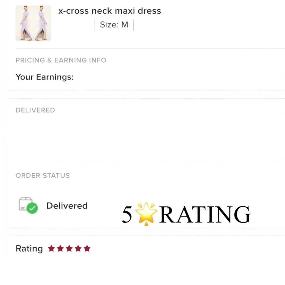 X-Cross Neck Detail Maxi Knit Dress Black - Picture 4 of 7